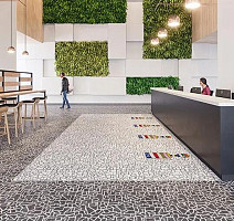 Forbo Flotex by Galeote 340001 f Albayzin Tiza Blanco фото 2 | FLOORDEALER